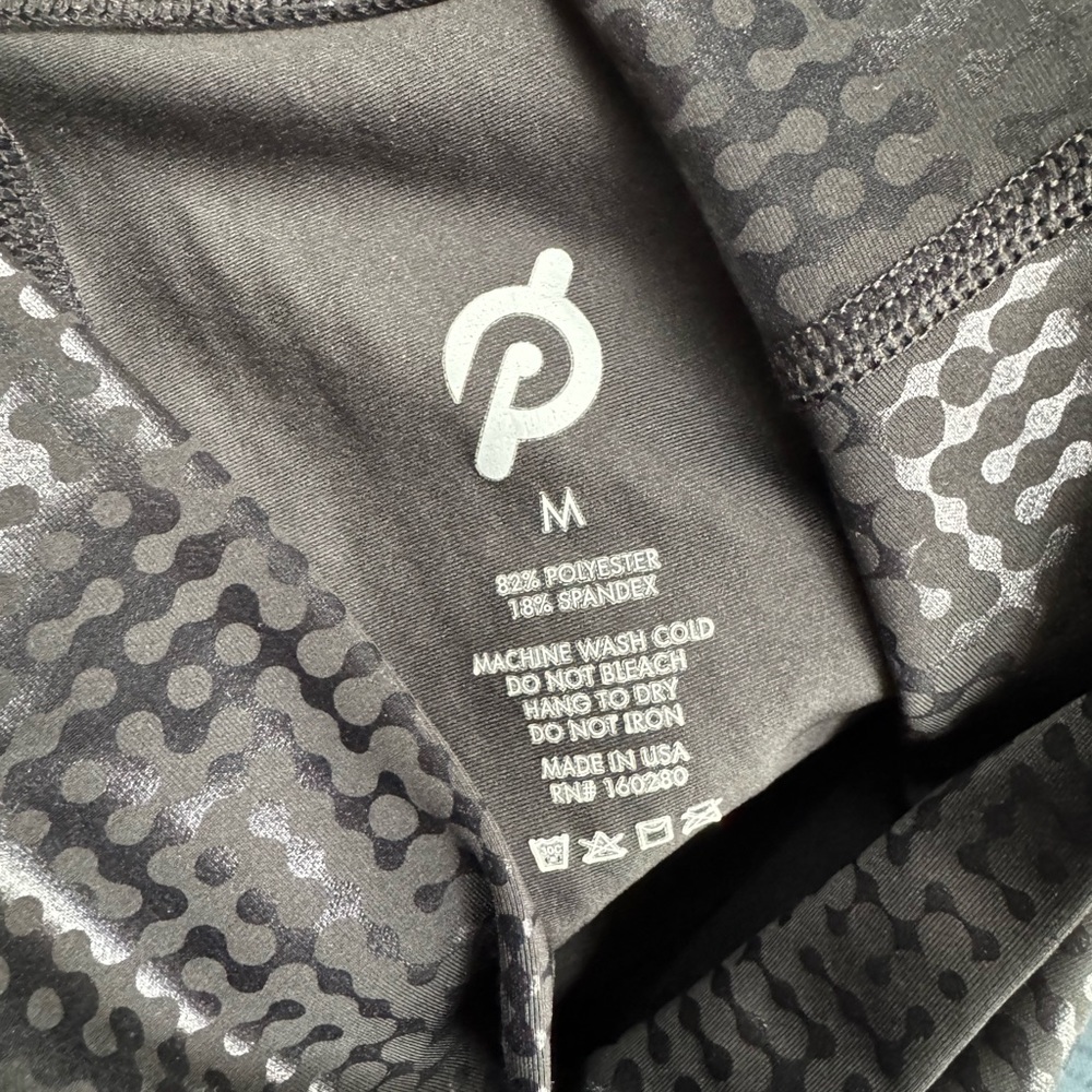 Peloton black leggings